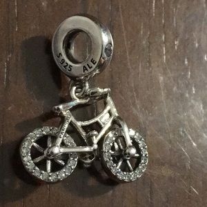 Pandora brilliant bicycle dangle 797858CZ